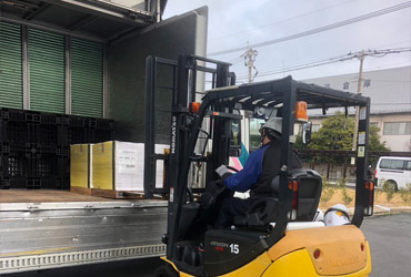 ひさや運送の雑貨類輸送業務